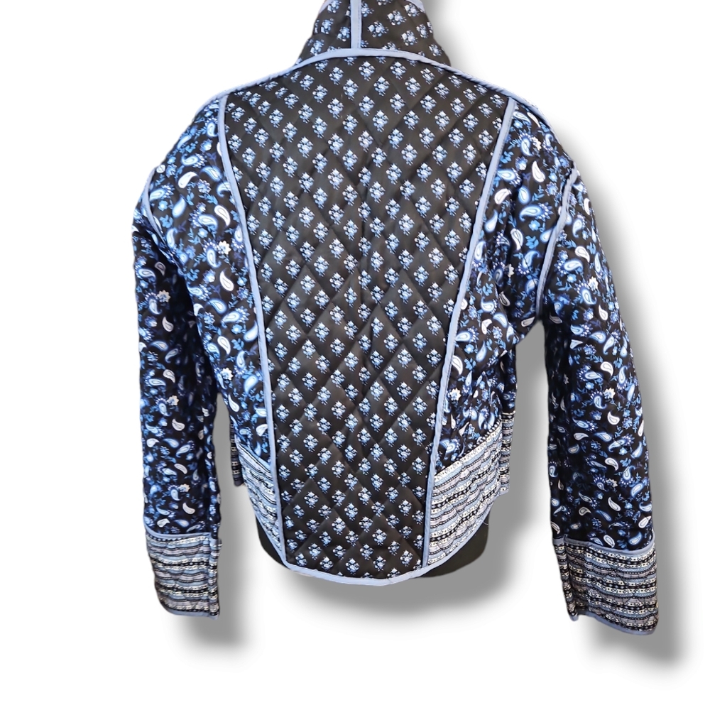 Wyeysyt Women's Cropped Puffer Quilted Jacket - Picture 7 of 7